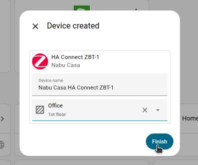 Assigning coordinator to area