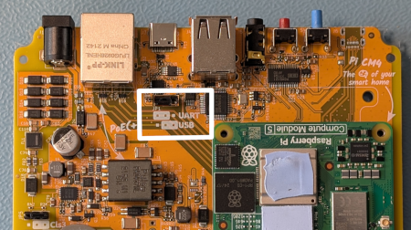 Unplug and set to UART